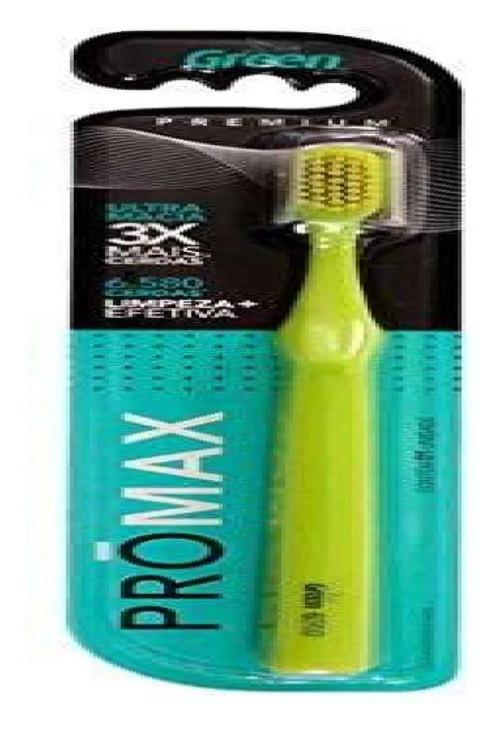 ESCOVA DENTAL GREEN PROMAX ULTRA MACIA 6.580 CERDAS