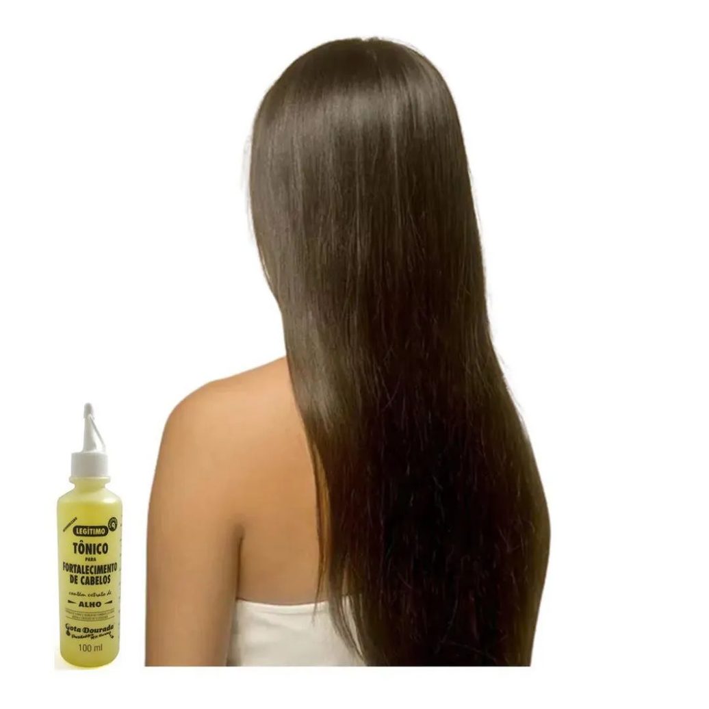 Tonico Capilar Gota Dourada Fortalecimento Alho 100ml
