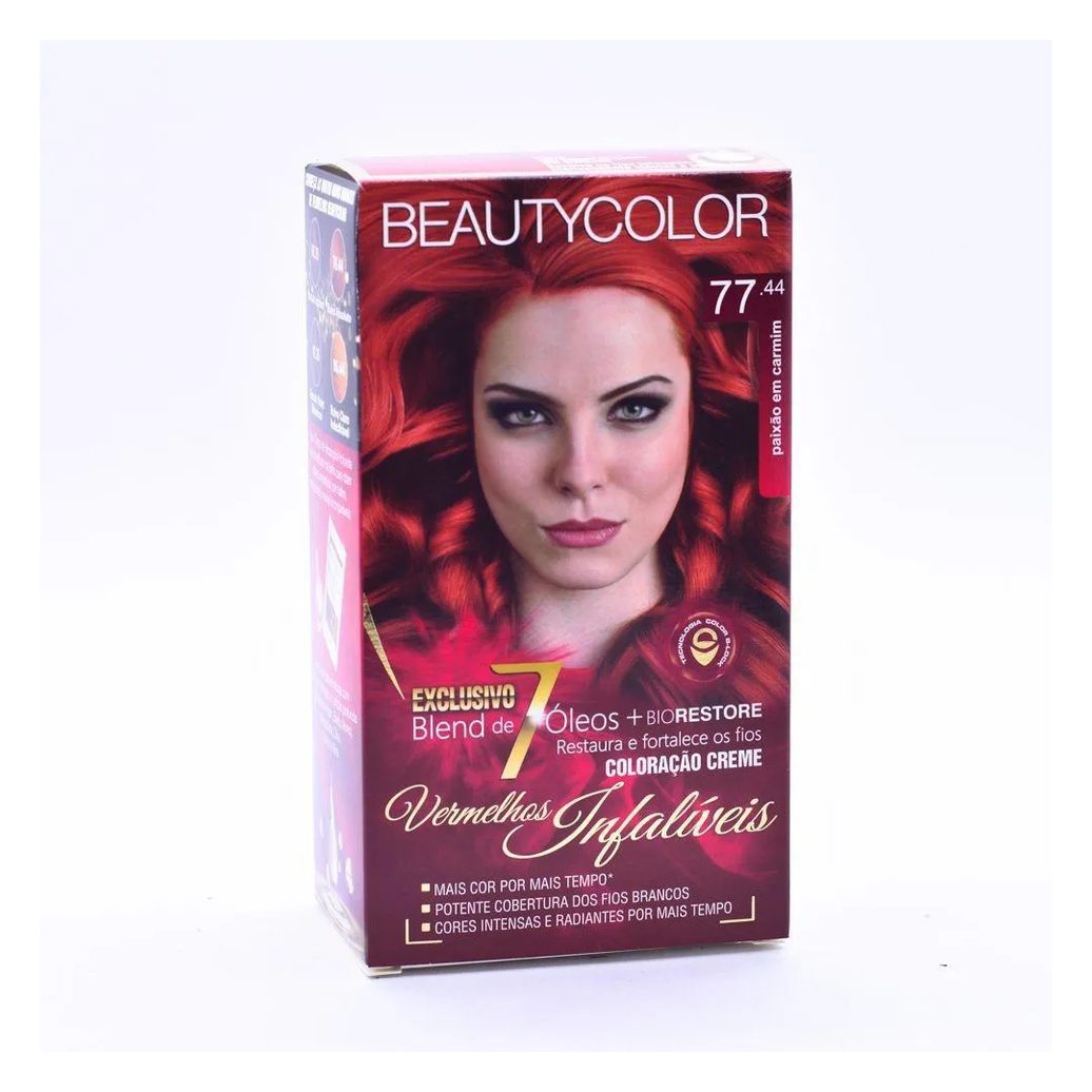 Tintura Beauty Color 77.44 Paixao em Carmim (especial)