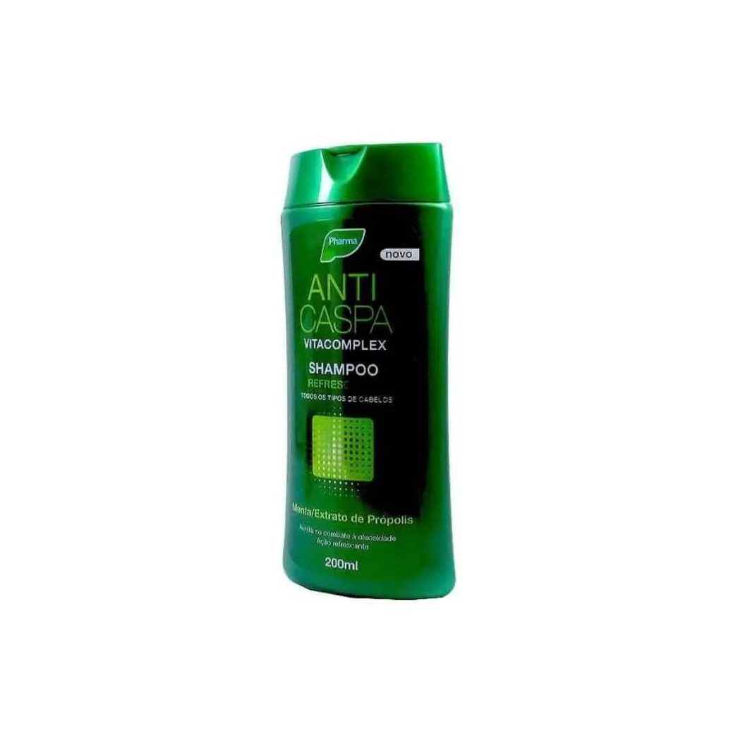 Shampoo Anticaspa Vitacomplex Refrescante Pharma 200ml