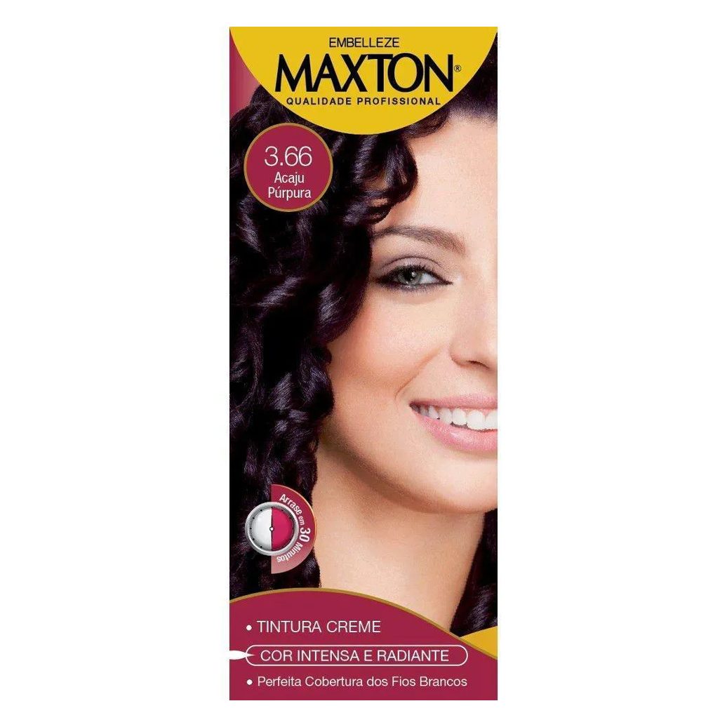 Tintura Maxton 3.66 Acaju Purpura (especial)