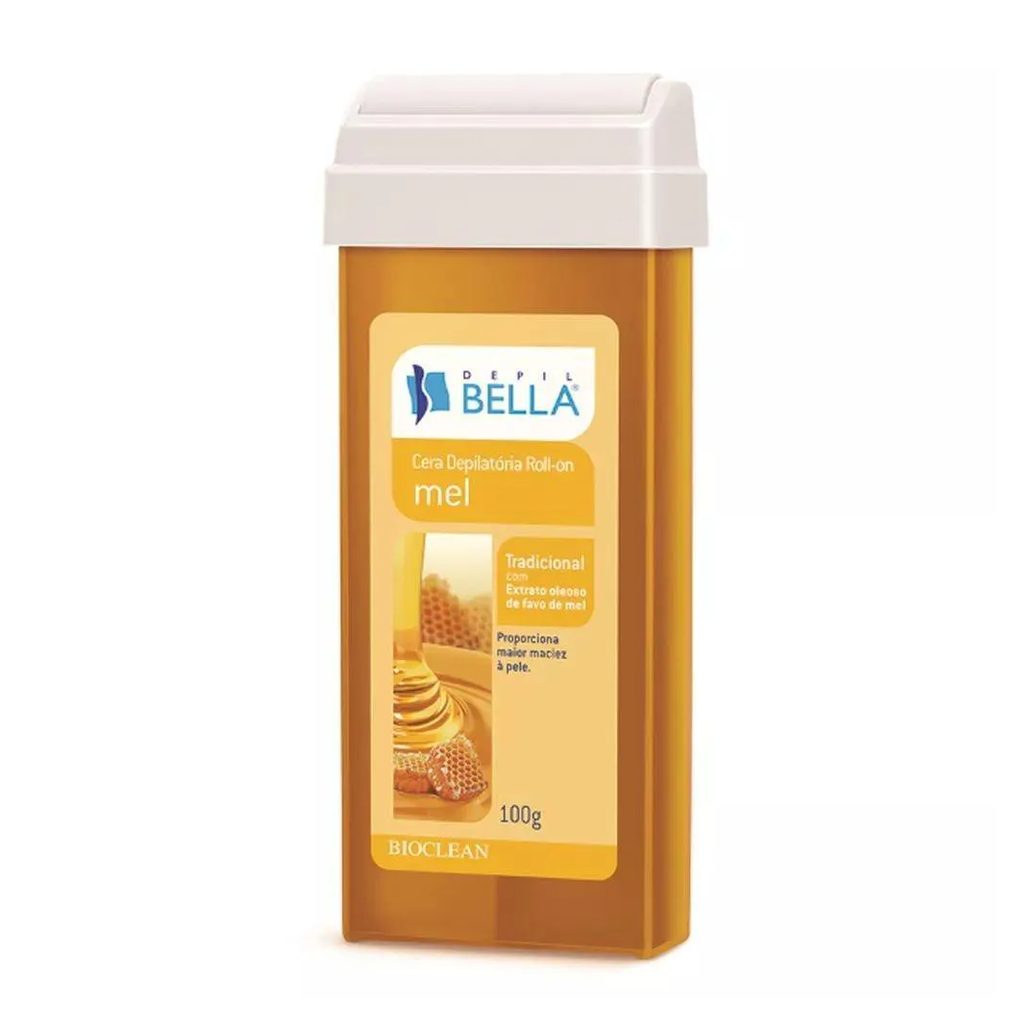 Depil Bella Cera Refil Roll On 100ggr Favo de Mel