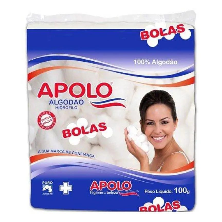 Algodao Apolo Bolas 100gr