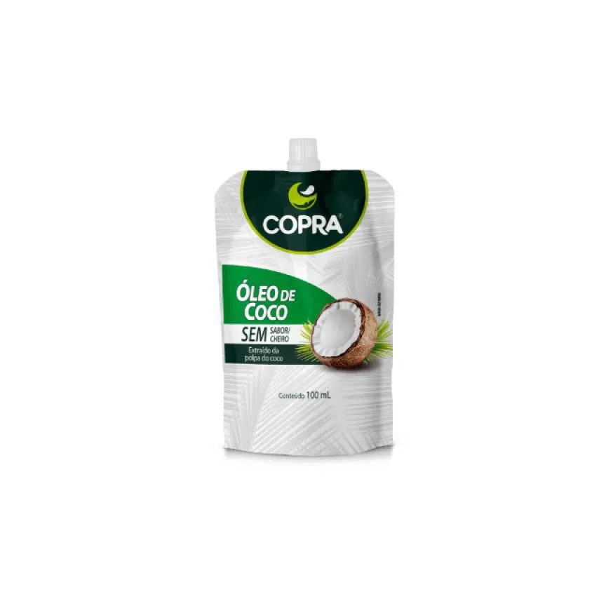 Óleo de Coco sem Sabor 100ml Pouch - Copra