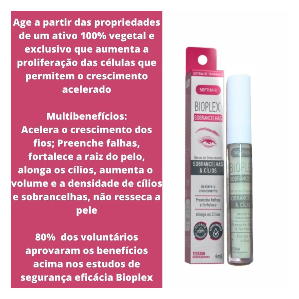 Serum para Crescer Cilios Sombrancelha Falhada Fortalecedor