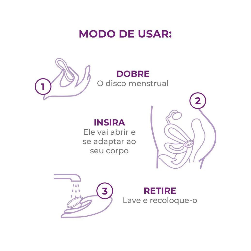 Kit Coletor B+ Disco Menstrual + Cápsula Inciclo B (de 20 A 29 Anos E Sem Filhos)