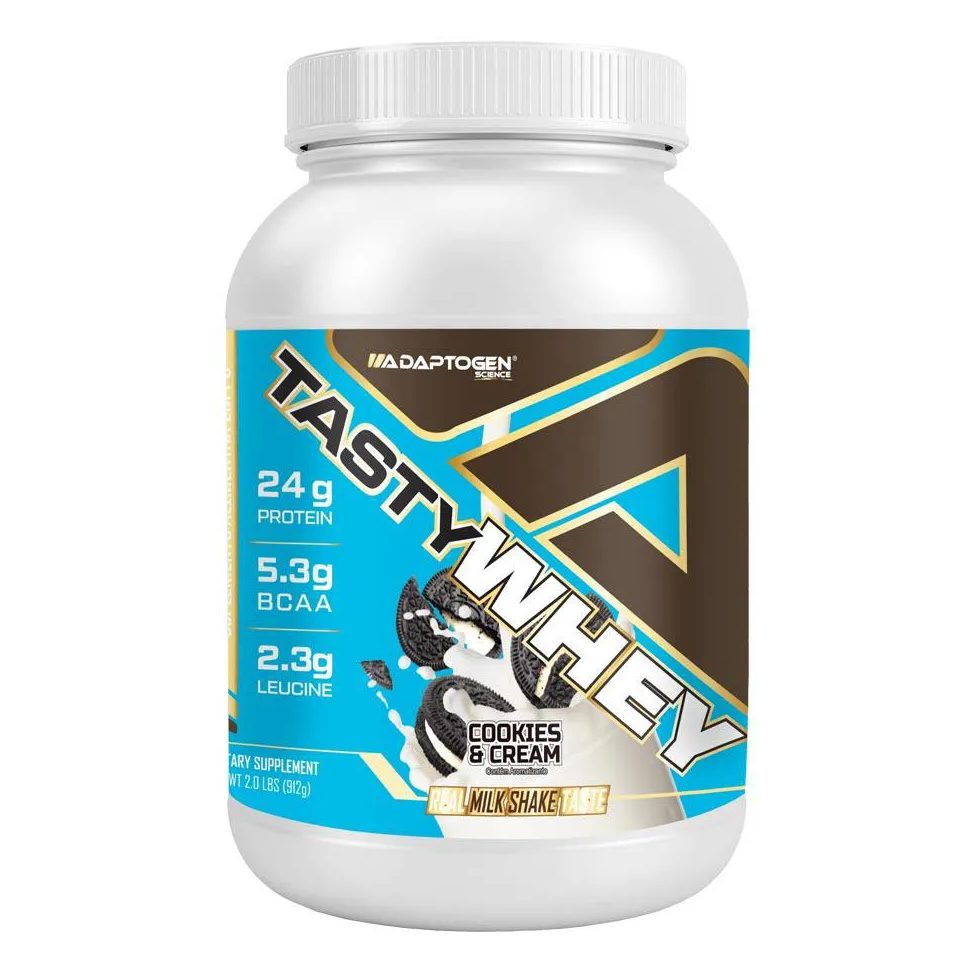 Tasty Whey Cookies & Cream 912g Adaptogen Science