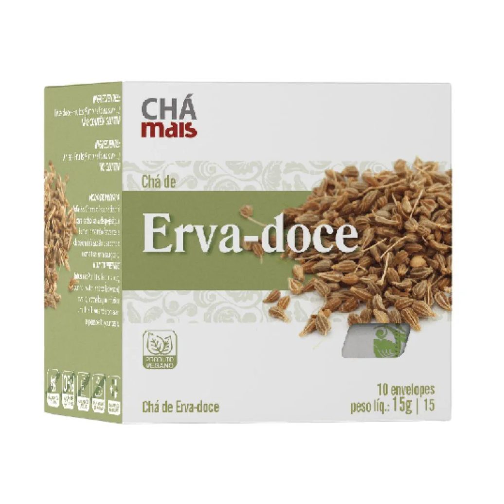 Chá de Erva-doce 10 Sachês - Chá Mais