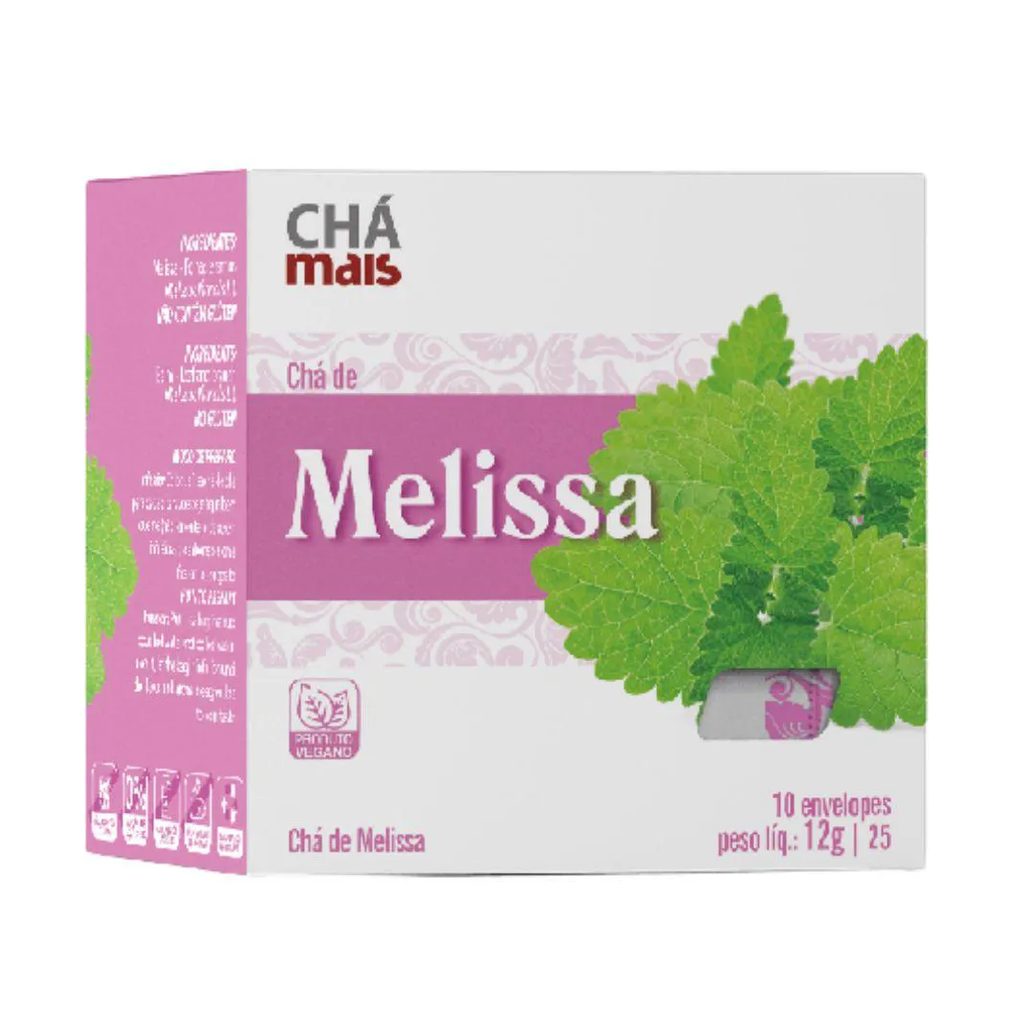 Chá de Melissa 10 Sachês - Chá Mais