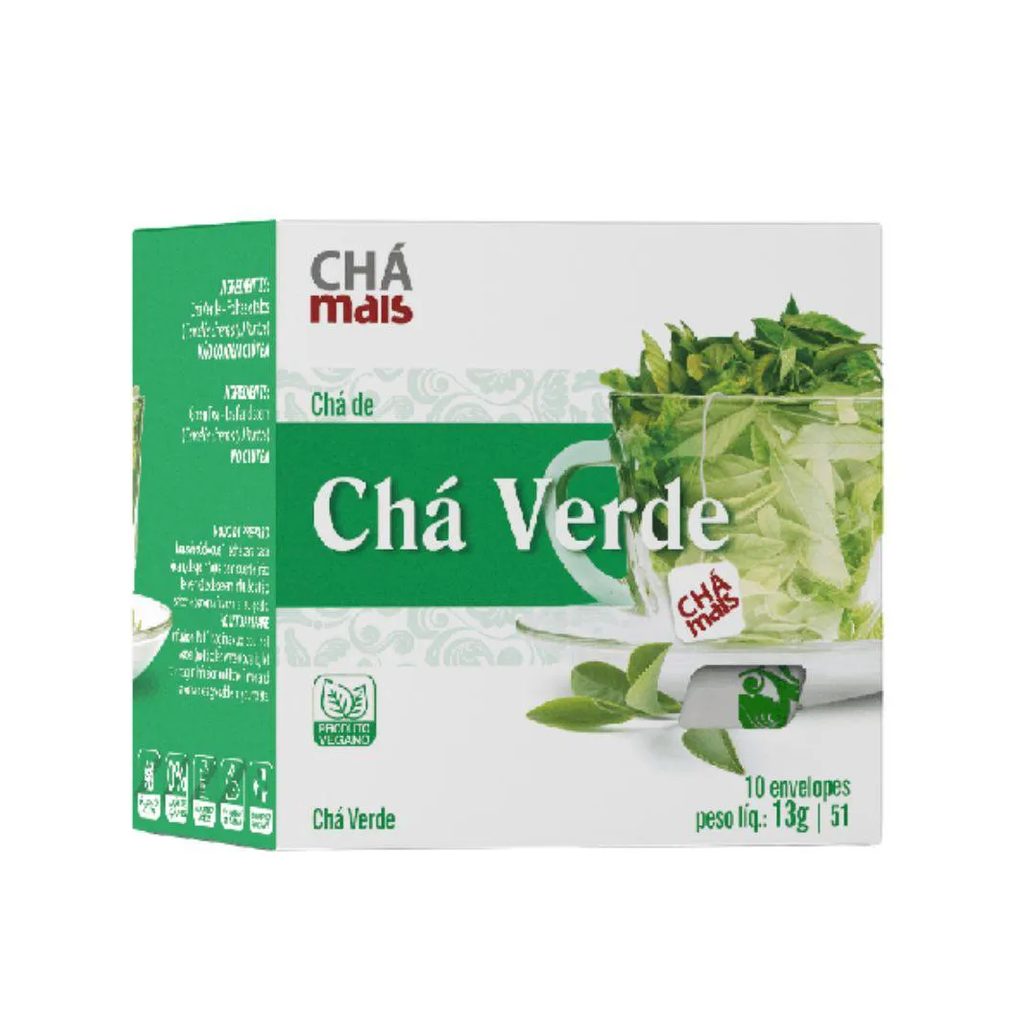 Chá Verde 10 Sachês - Chá Mais