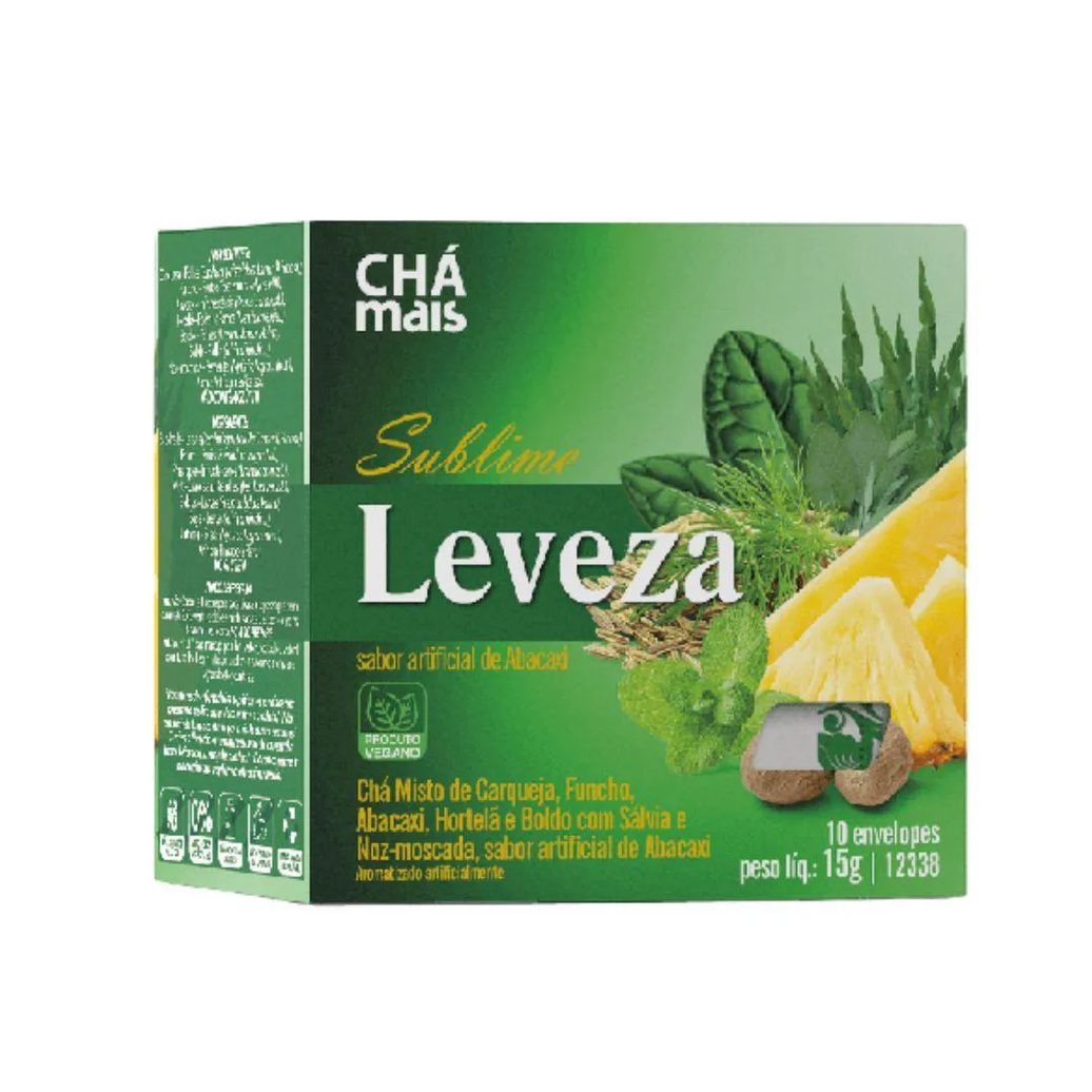 Chá Misto Sublime Leveza 10 Sachês - Chá Mais