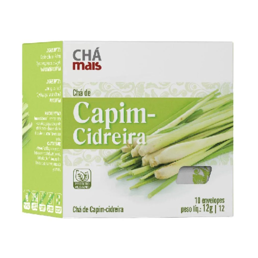 Chá de Capim-cidreira 10 Sachês - Chá Mais