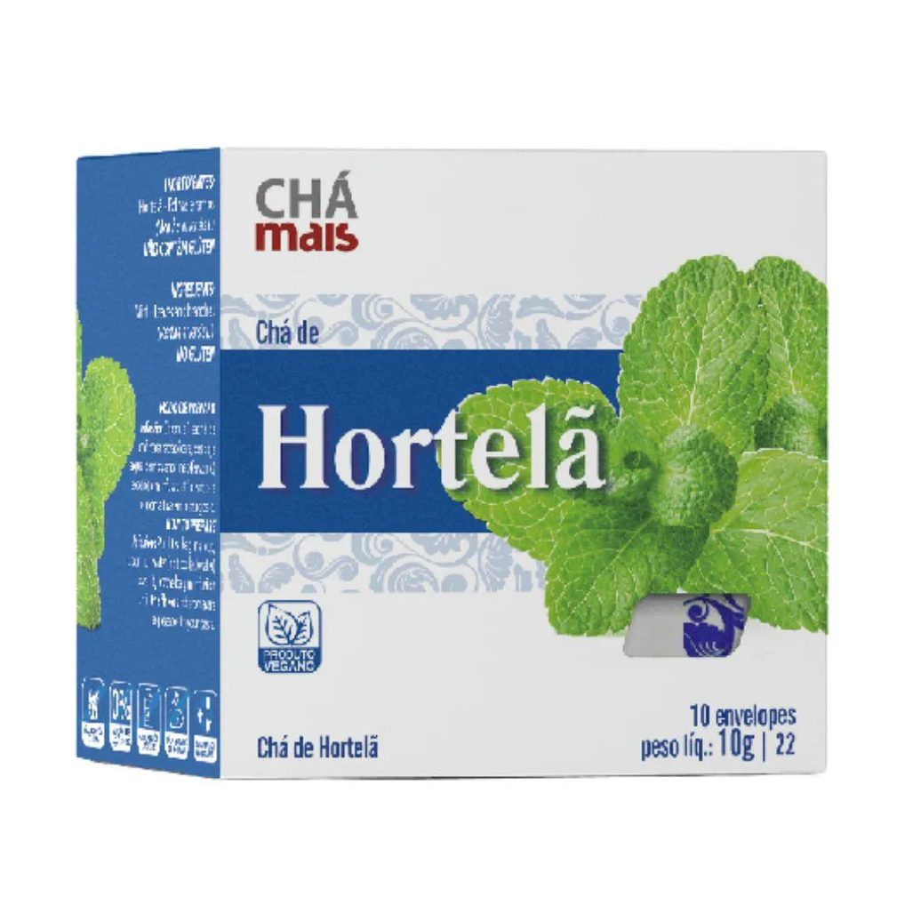 Chá de Hortelã 10 Sachês - Chá Mais