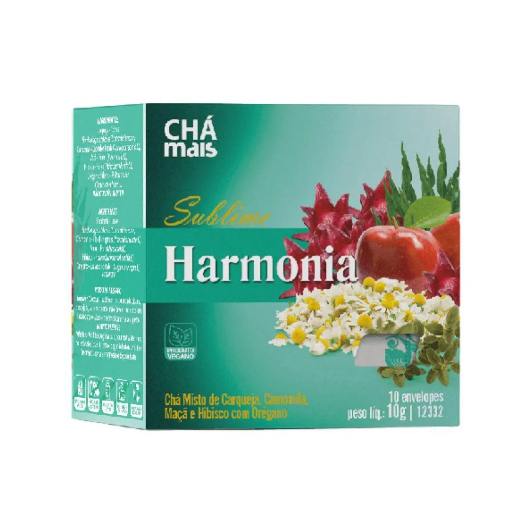 Chá Misto Sublime Harmonia 10 Sachês - Chá Mais