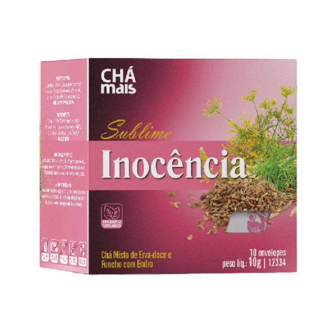 Chá Misto Sublime Inocência 10 Sachês - Chá Mais