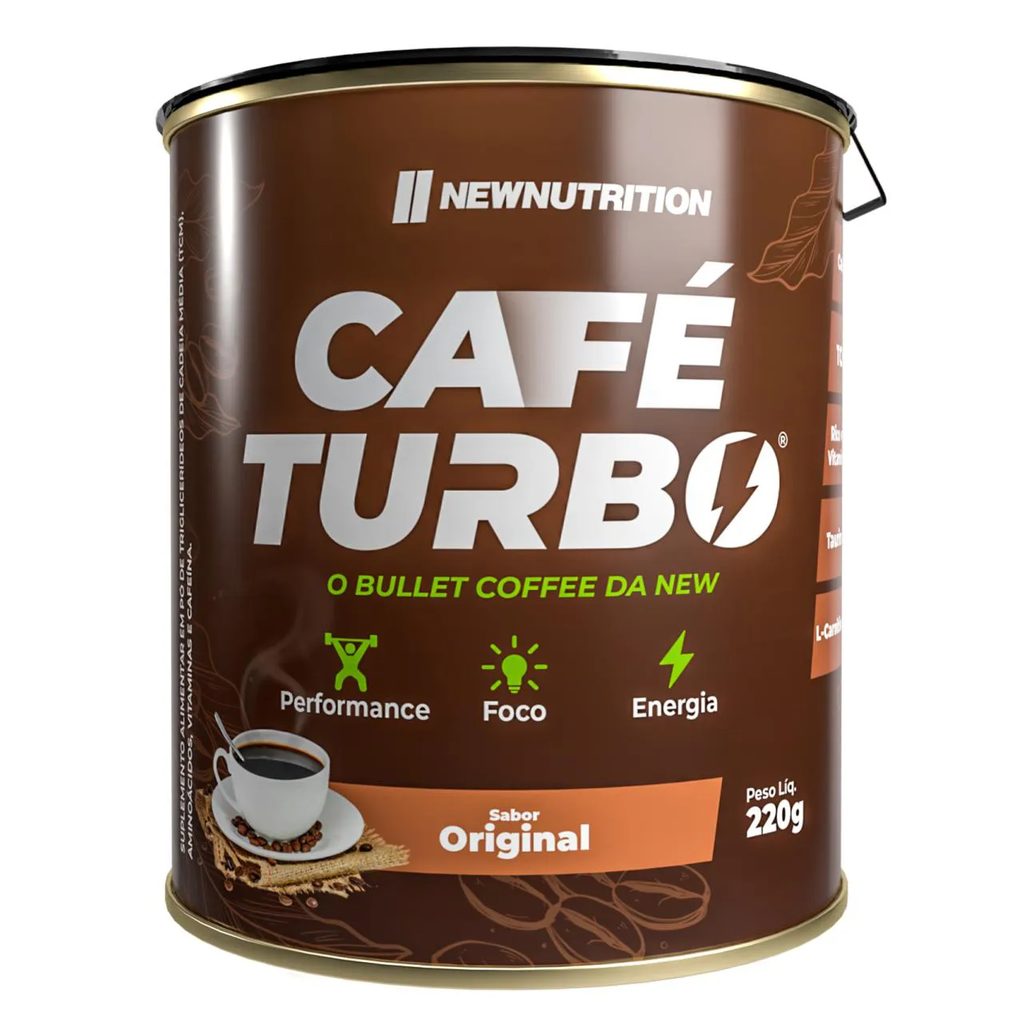 Cafe Turbo 220g Original - Lata Café