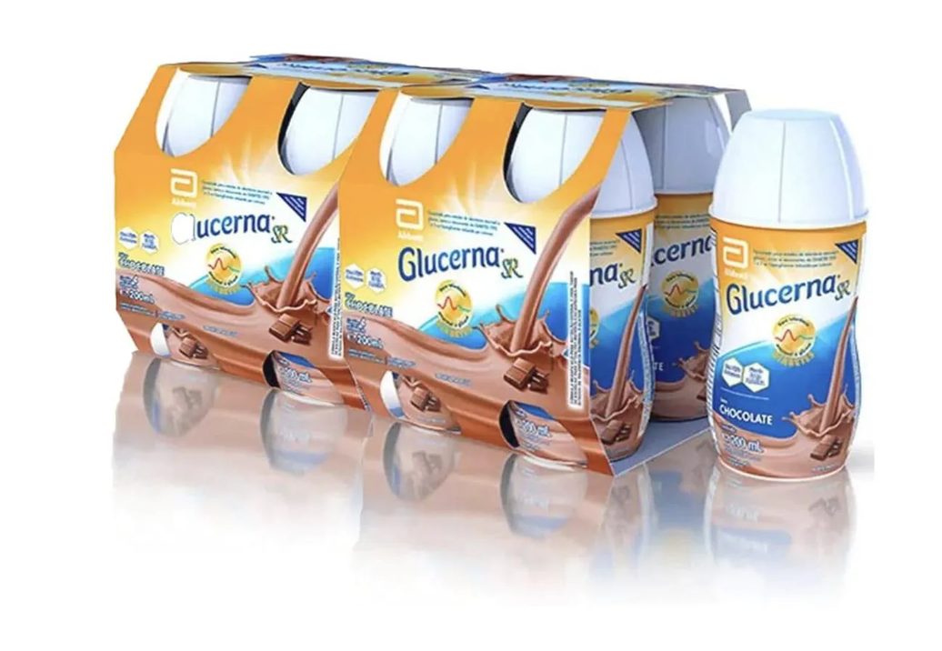 Glucerna Sr 200ml Pack com 8 unidades Sabor Chocolate