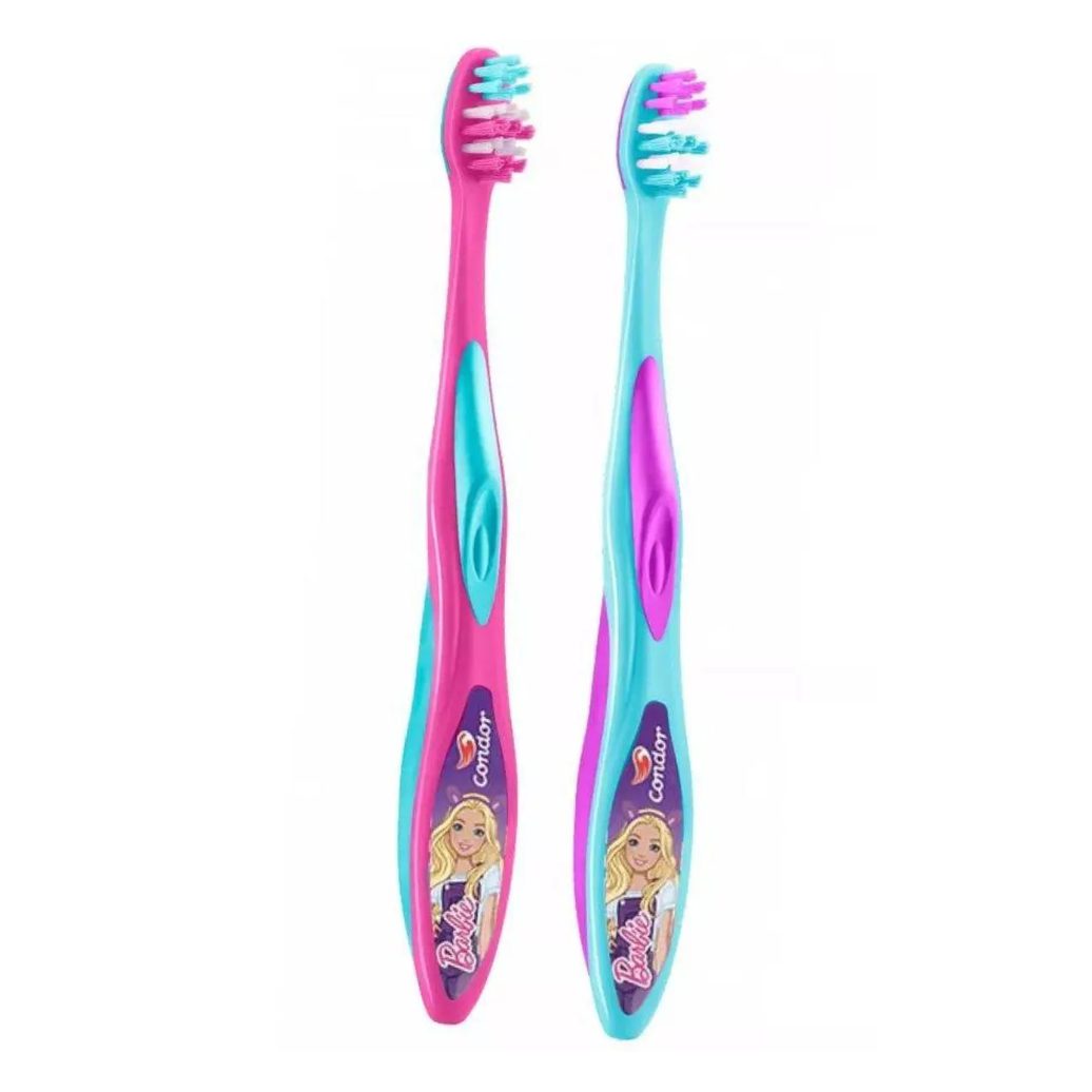 Escova de Dente Barbie Kids+ - 5+ Anos - 3170-0 - Condor