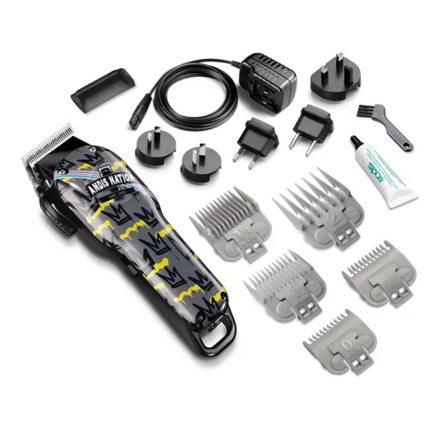 Máquina de Corte Andis Uspro Li Cordless Nation Ed Limited Bivolt
