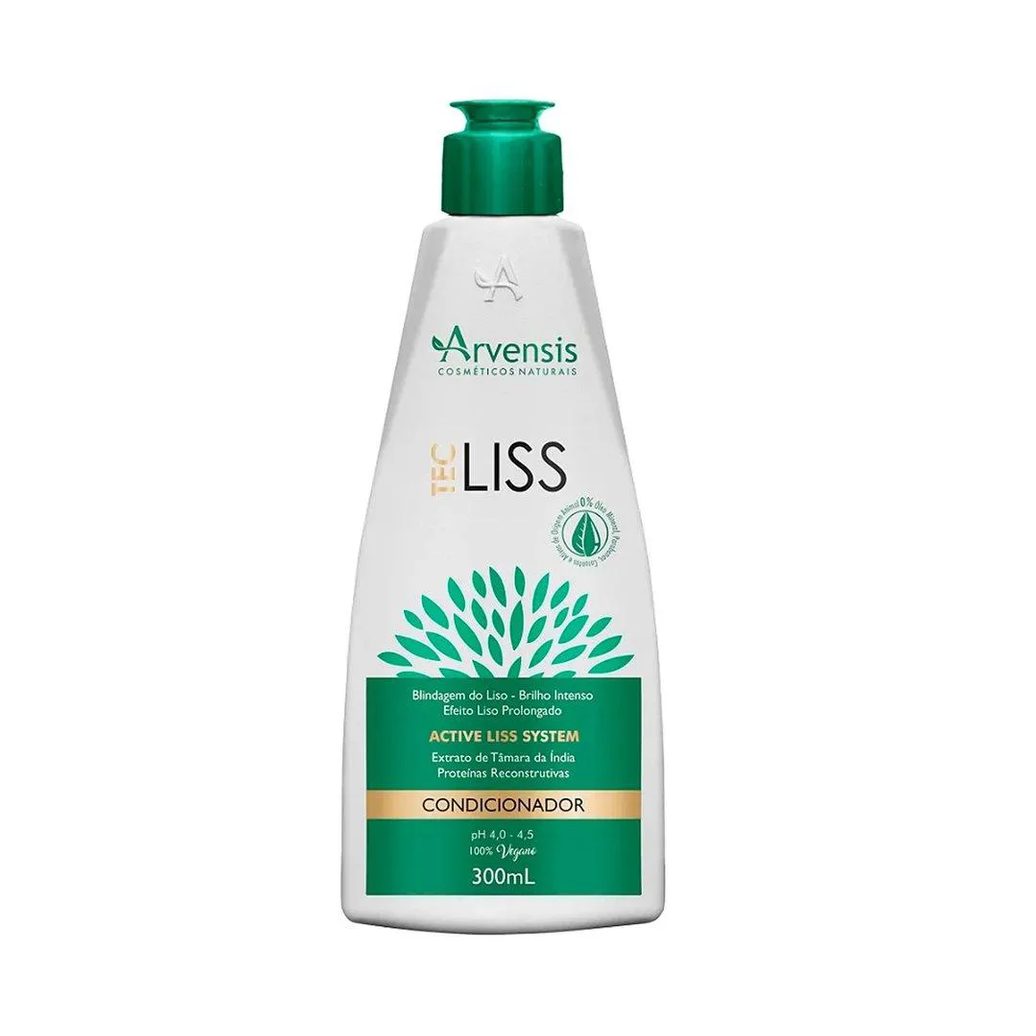 Condicionador Arvensis Tec Liss Sela as Cutículas 300ml