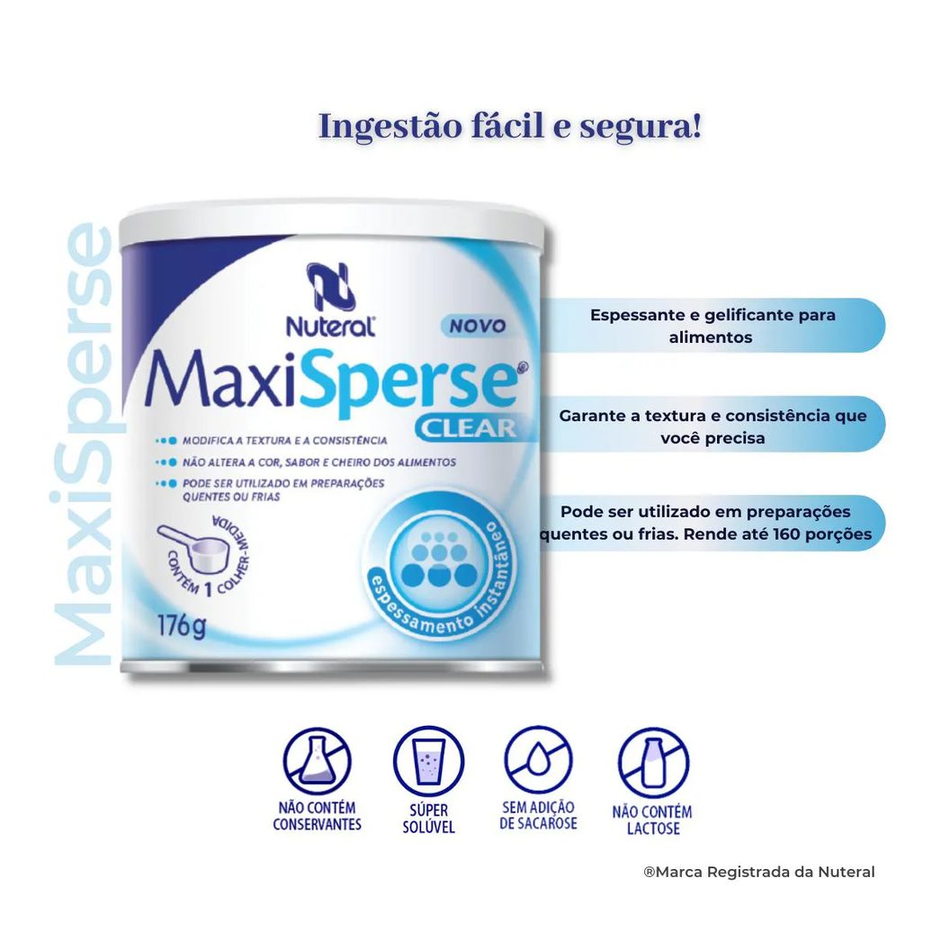 Maxisperse Clear Lata 176g