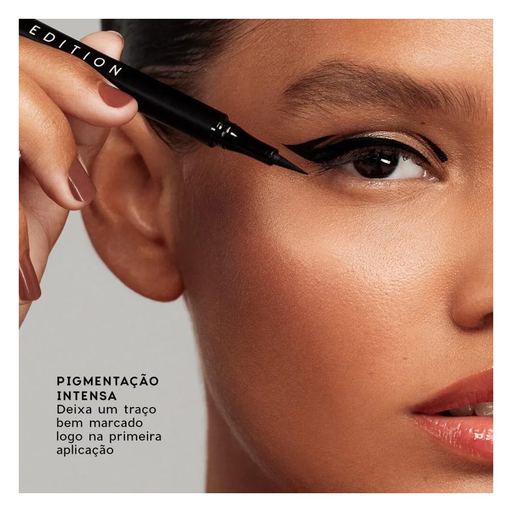 Caneta Delineadora Preta - Line My Eyes Océane Edition 1.2ml