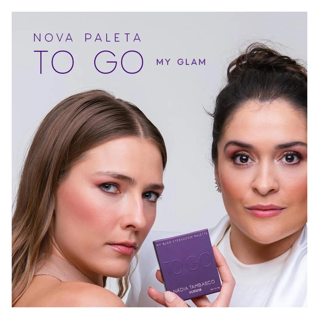 Paleta de Sombras Nádia Tambasco By Océane - To Go My Glam 7.2g