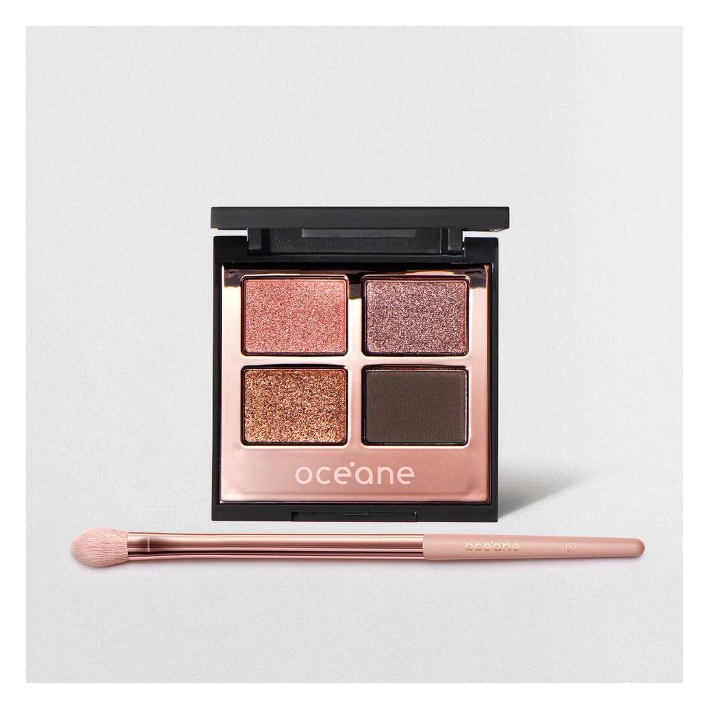 Kit Paleta de Sombras Galaxy Océane Edition + Pincel Para Sombra Ocn7 (2 Produtos)