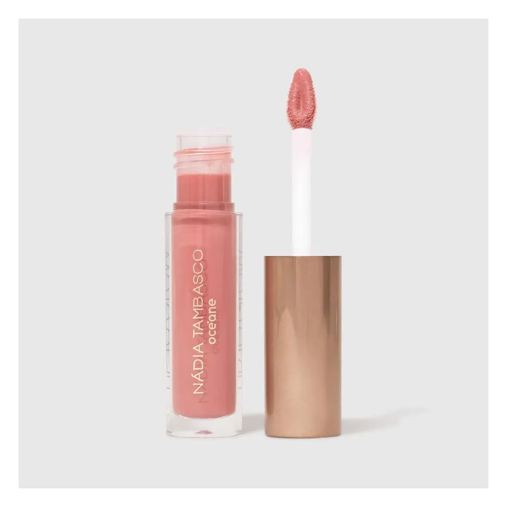 Brilho Labial Rosa Nádia Tambasco By Océane - Lip To Glow Luxe 1.8g