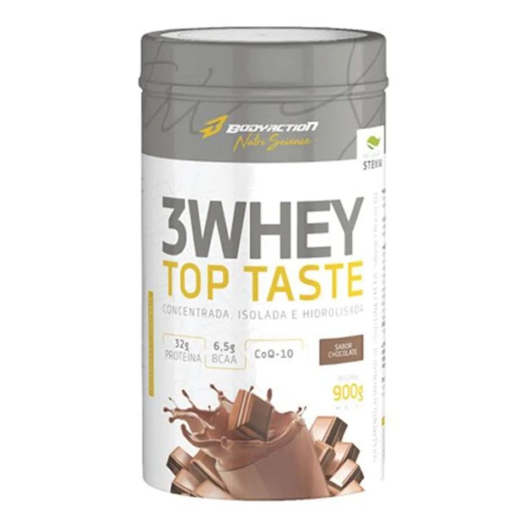 Whey Protein Body Action 3Whey Top Taste Chocolate 900g
