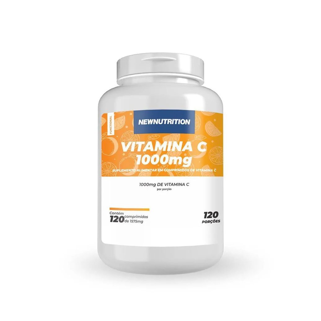 Vitamina C 1000Mg - 120 Comprimidos - Newnutrition