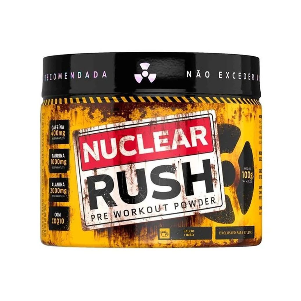 Pré-Treino Body Action Nuclear Rush Limão 100g