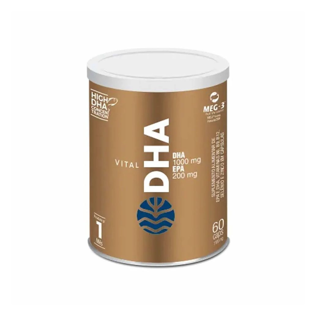 Vital Dha 10/50 - 60 Cápsulas - Vital Âtman