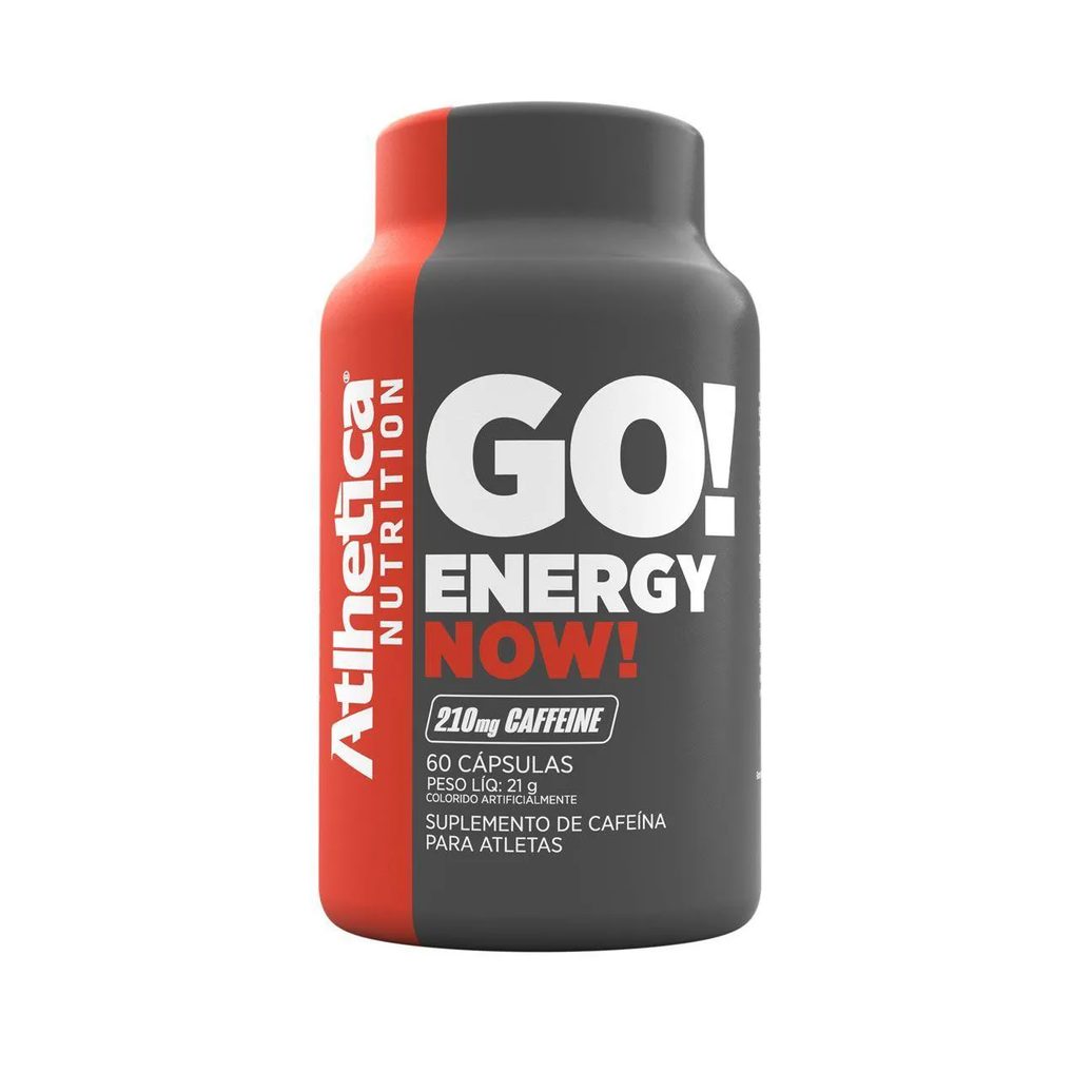 Energy Now - 60 Cápulas - Atlhetica Nutrition