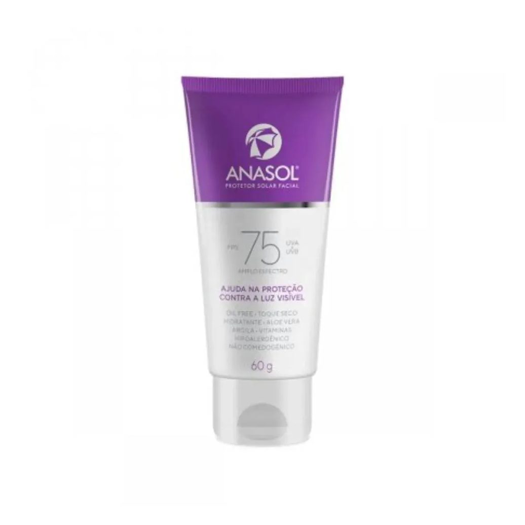 Protetor Solar Facial Anasol Fps75 60G