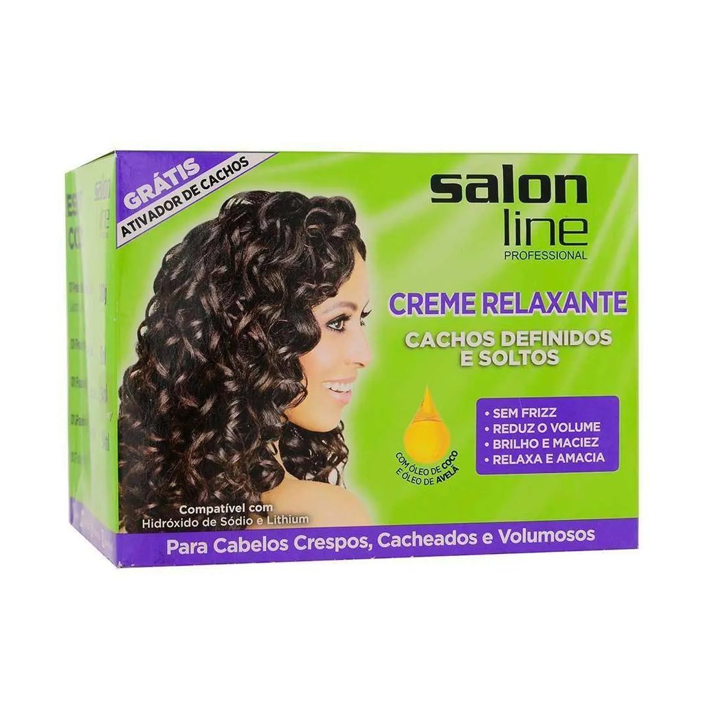 Creme Relaxante Salon Line Cachos Coco e Avelã 200g