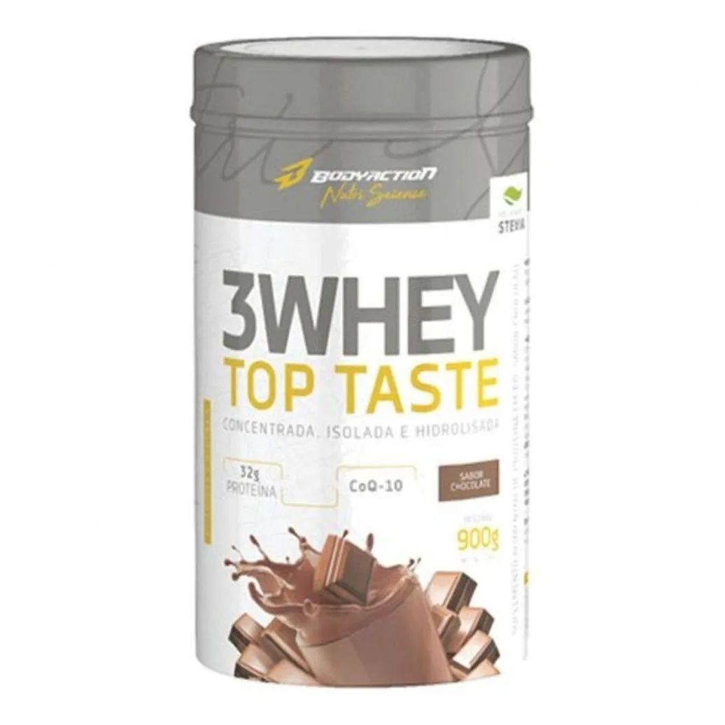 3 Whey Top Taste (900g) - Sabor: Chocolate