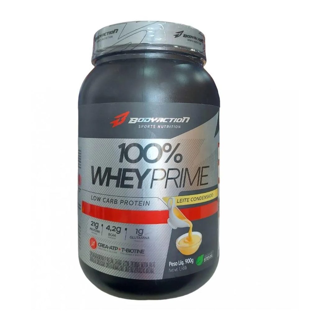 100% Whey Prime (900g) - Sabor: Leite Condensado