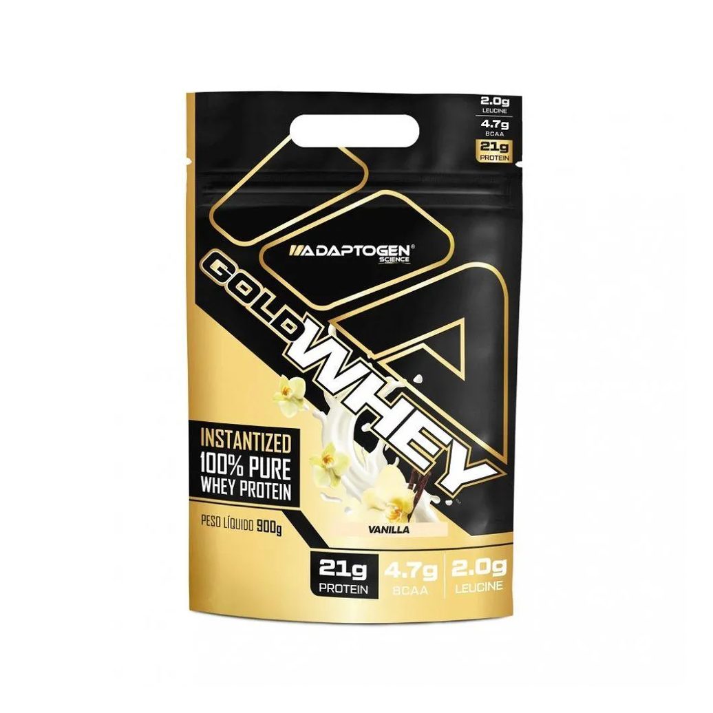 Gold Whey (900g) - Sabor: Vanilla