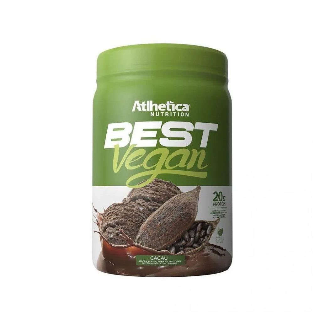 Proteína em Pó Athletica Nutrition Best Vegan Cacau 500g