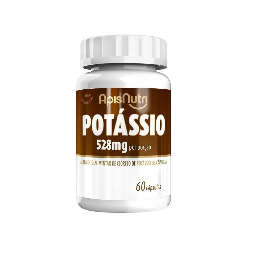 Potássio 528mg (60 Cápsulas) - Padrão: Único