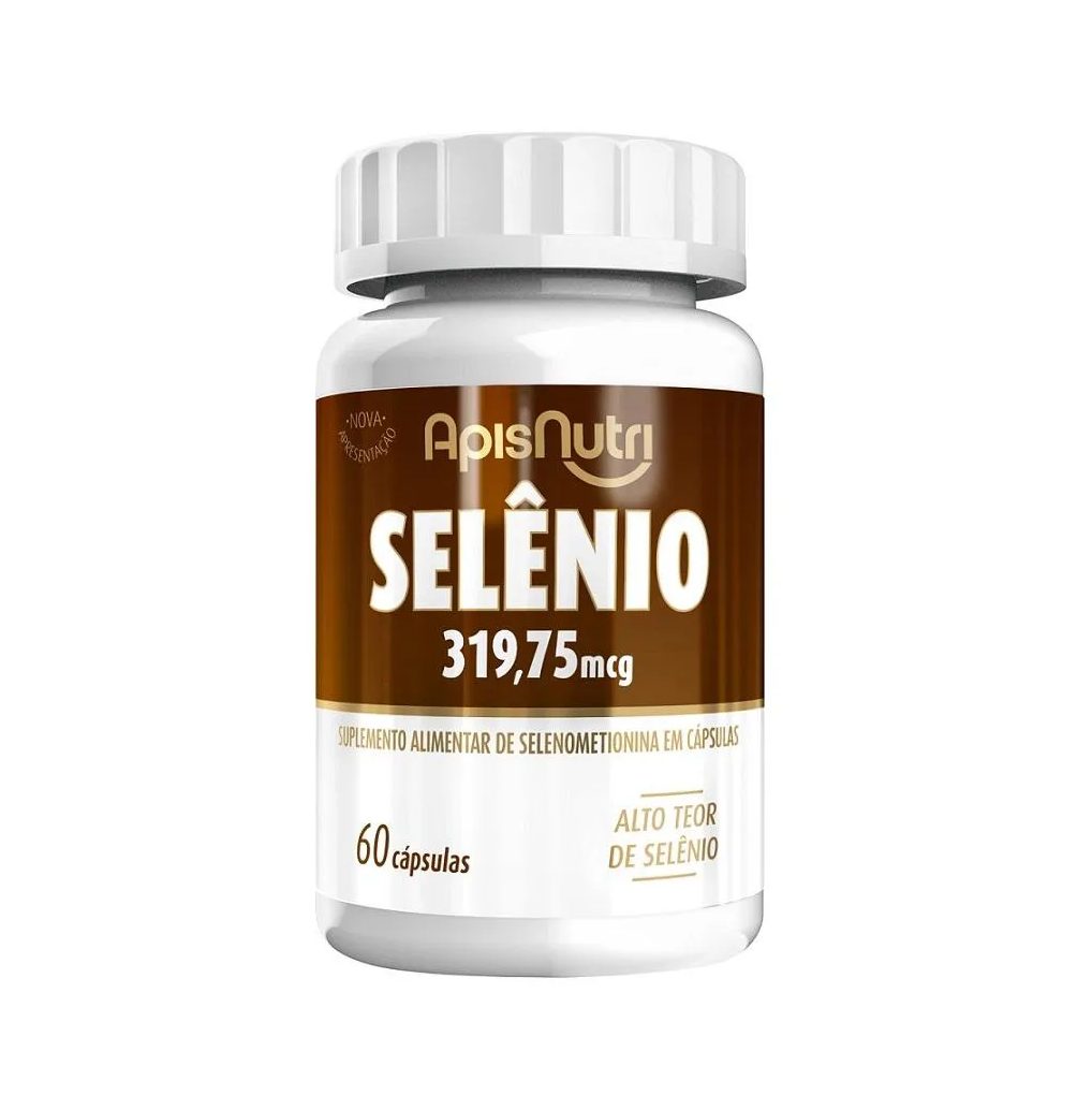 Selênio 319,75mg (60 Cápsulas) - Padrão: Único