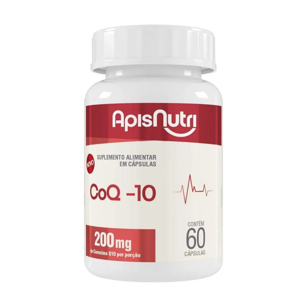 Coenzima Q10 200mg (60 Cápsulas) - Padrão: Único