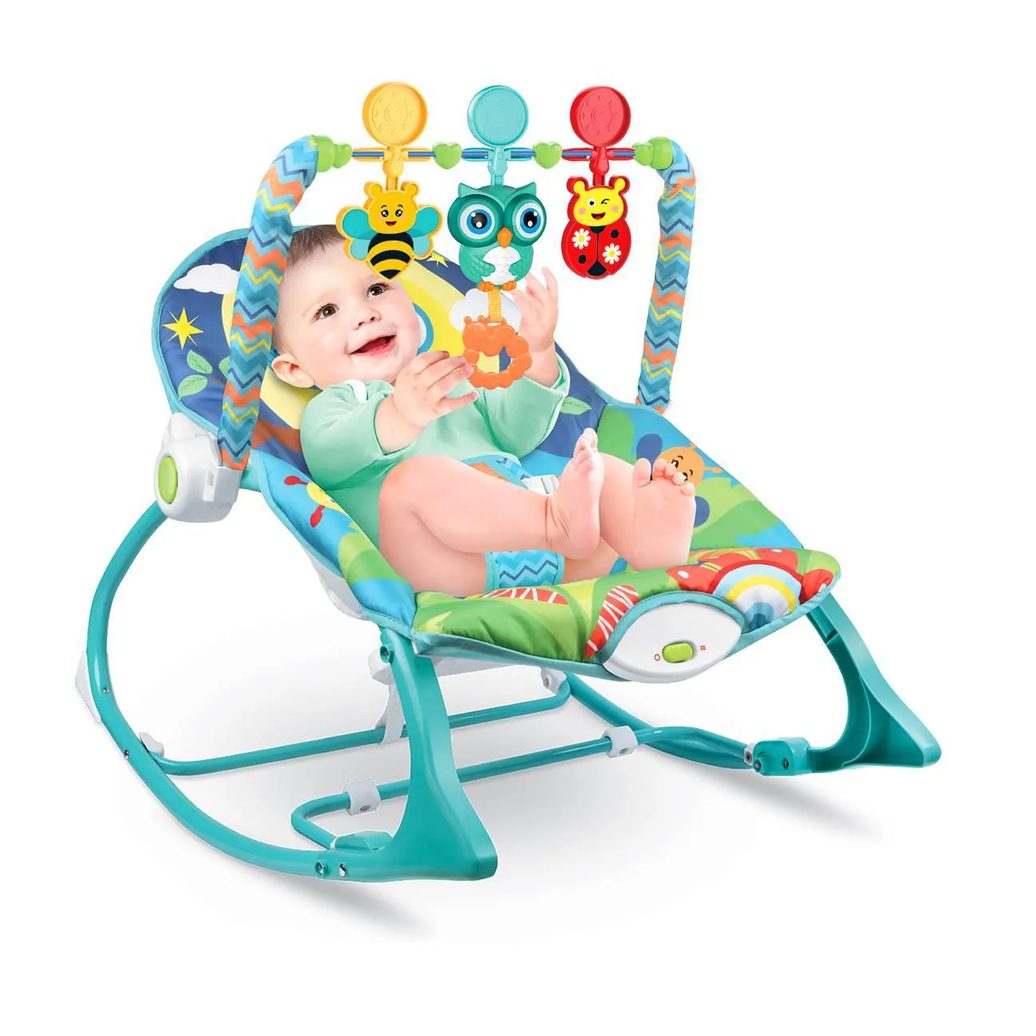 Cadeira de Descanso e Balanço Funtime 18Kgs Coruja Maxibaby