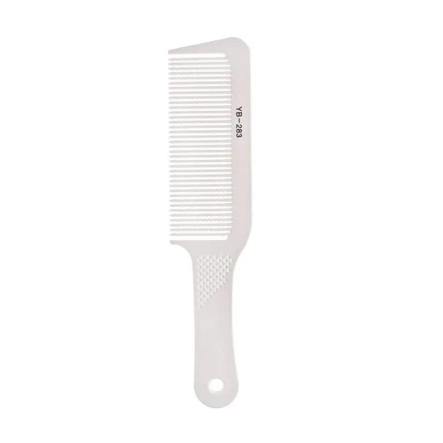 Pente de Corte Clipper Comb com Guia Yb-283 Umi Branco