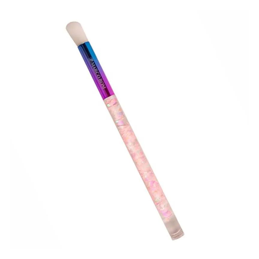 Pincel de Maquiagem para Esfumar Linha Aqua Marco Boni Colorido