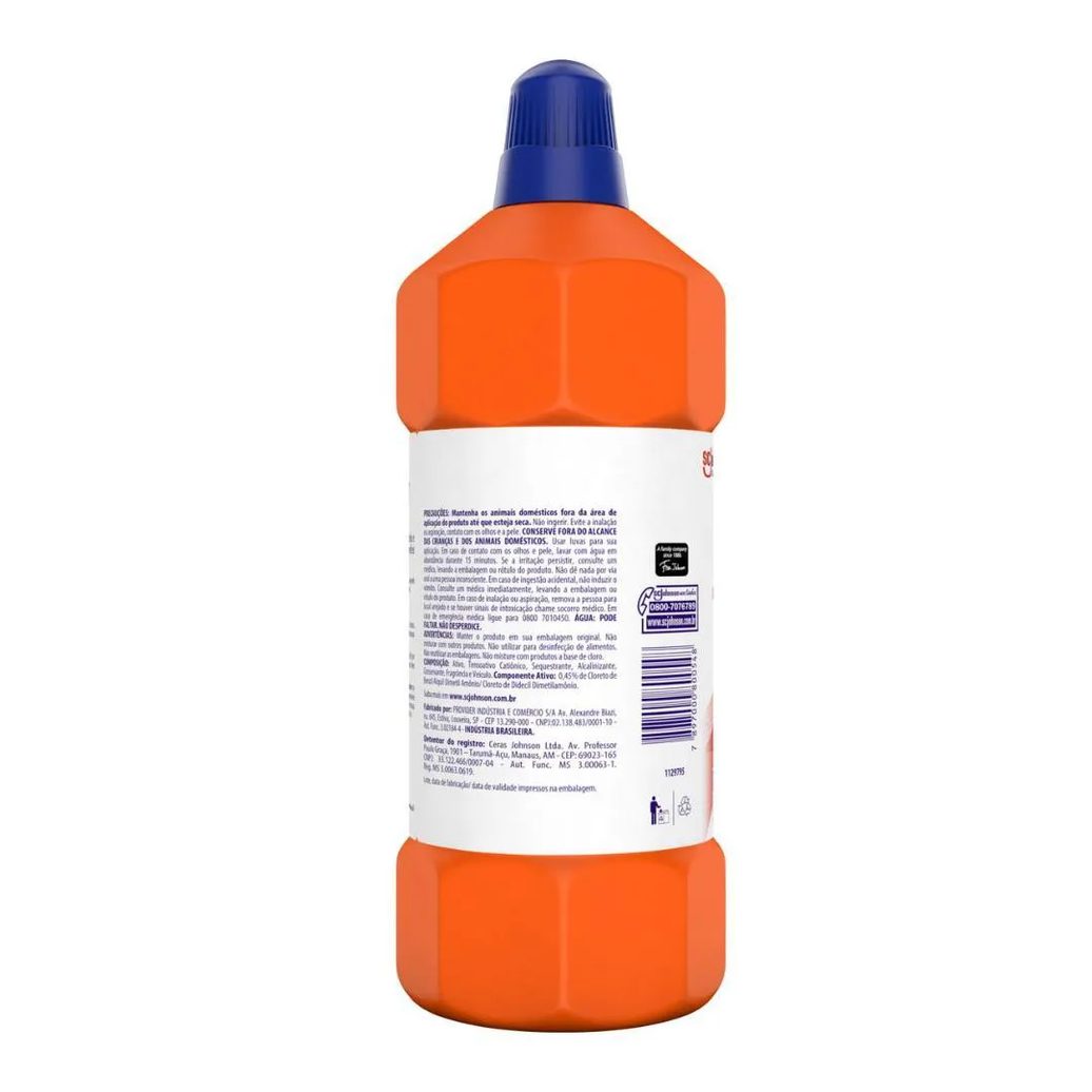 Desinfetante Bruto Lysoform Uso Geral Suave Odor 1l