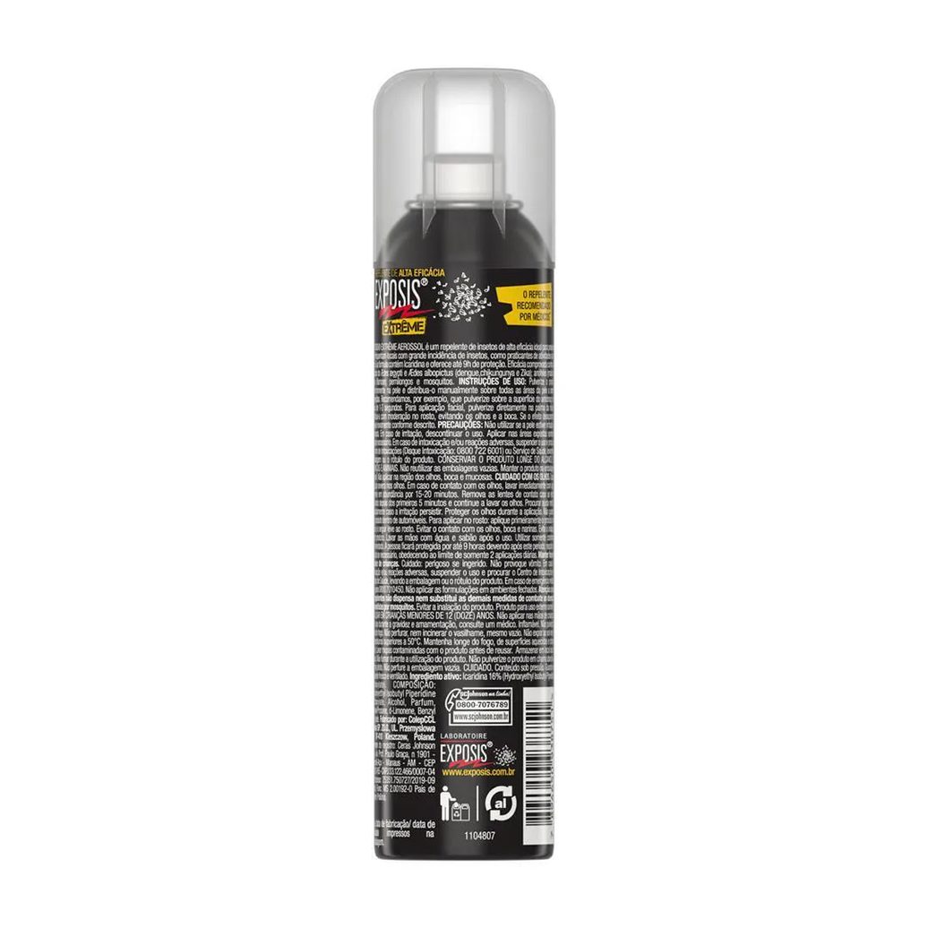 Repelente Aerossol Exposis Extrême 100ml