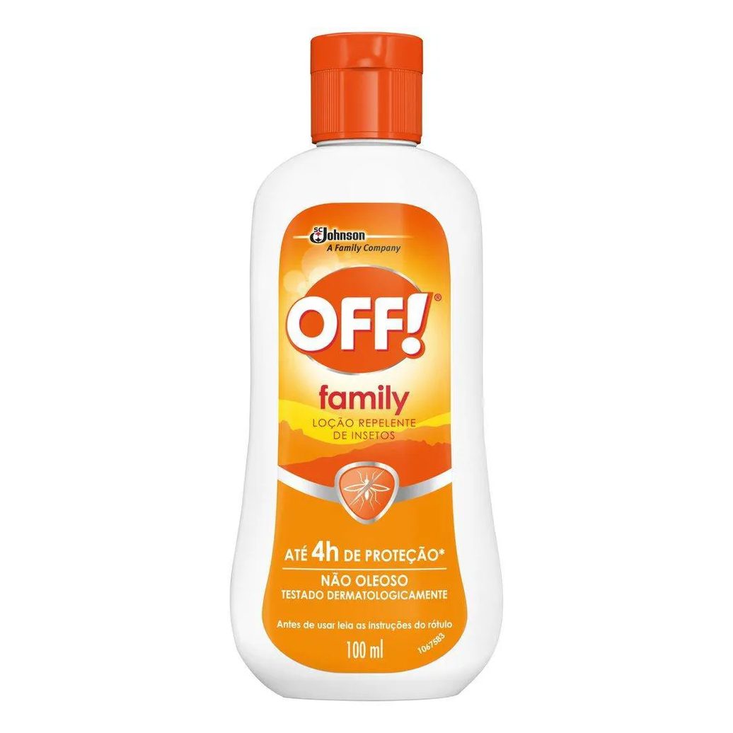 Repelente de Insetos Off! Loção Family 100ml