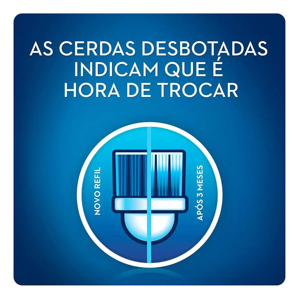 Kit Refil Escova Elétrica Oral-B Cross Action Leve 4 Pague 2